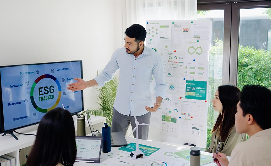 Presentation of the ESG (environments, social, governance) regulations