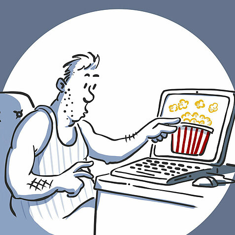 [Translate to DE:] What about the popcorn?