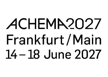 ACHEMA 2027, with place and date, positive