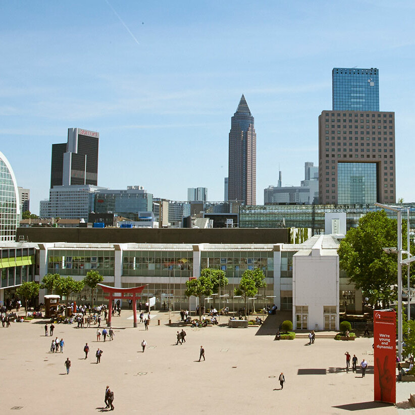 Outdoor Area of Messe Frankfurt