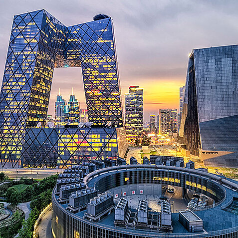 [Translate to Deutsch:] Beijing city landscape