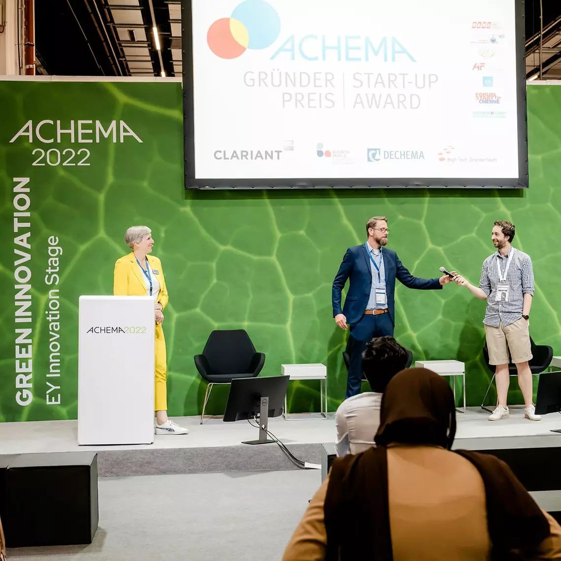 ACHEMA 2022 Gründerpreis