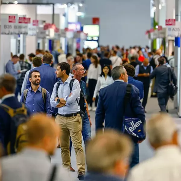 Visitors at ACHEMA