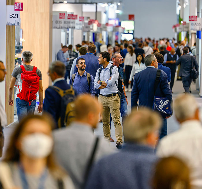 Visitors at ACHEMA 2022