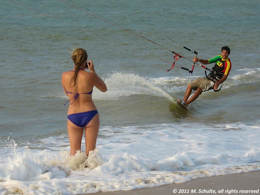 Kitesurfing in Brazil