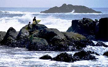 Surfer at Matanzas