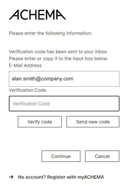 Enter verification code